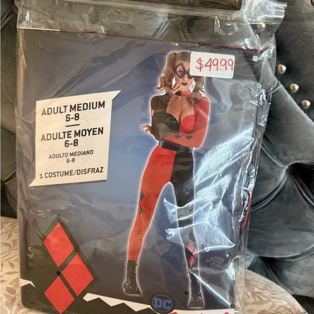 DC Red and Black Harley Quinn Outfit